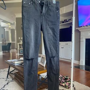 Black Ripped Jeans Size 6!